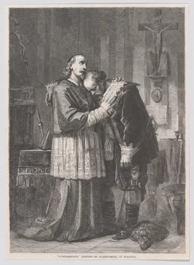 L'Innominato, from "Illustrated London News"