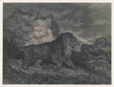 Lion and Serpent