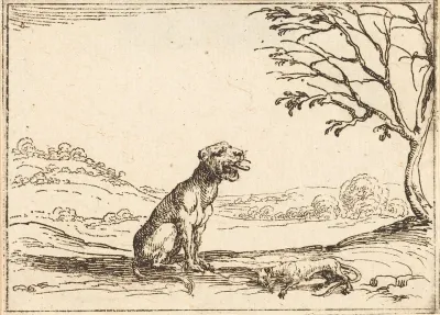 Lioness Mourning her Cub