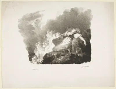 Lithograph from Baron Taylor's "Voyages Pittoresques"