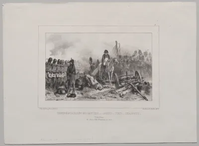 Lithographic Album of 1837: Half-Battalion at Left…Aim!...Fire!...Load