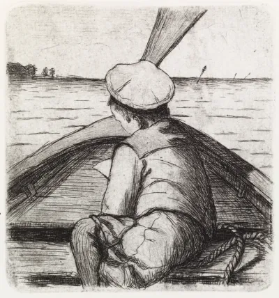 Little Brother in a Boat