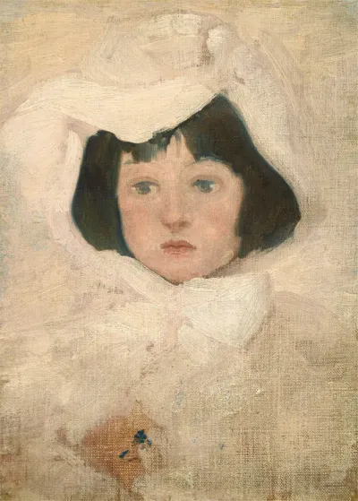 Little Girl in White