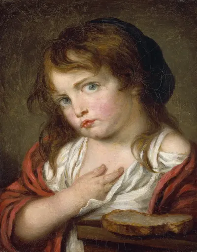 Little Girl Pouting