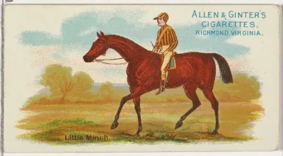 Little Minch, from The World's Racers series (N32) for Allen & Ginter Cigarettes