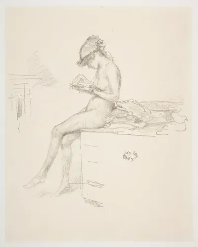 Little Nude Model, Reading