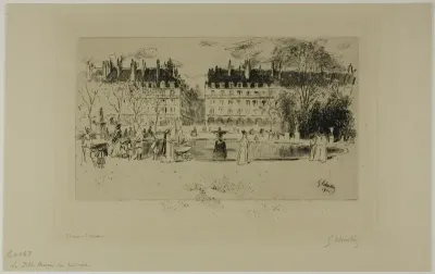 Little Pond at the Tuileries