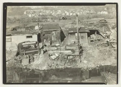 Living Quarter Of "Out-Of-Works" In Patterson, New Jersey