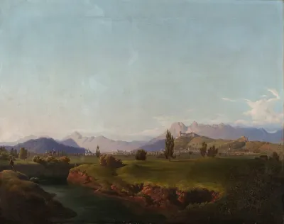 Ljubljana from the Ižica