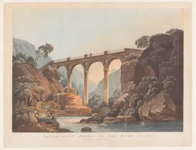 Llantrisant Bridge over de Taff