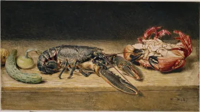 Lobster, Crab, and a Cucumber