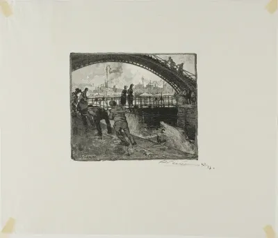 Lock of the Canal Saint-Martin