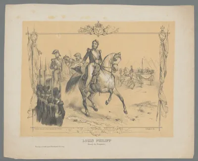 Lodewijk Filips te paard