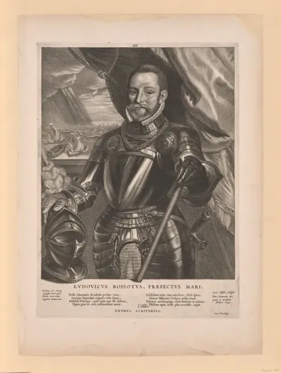 Lodewijk van Boisot, Admiral of Zeeland, from Quatuor Personae