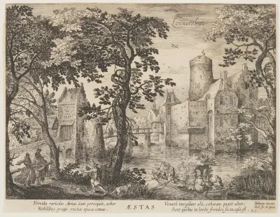 Loenersloot - Summer, from The Seasons, View of Castles in the Vicinity of Amsterdam