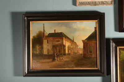Lombardsteeg vanaf Nieuwesloot