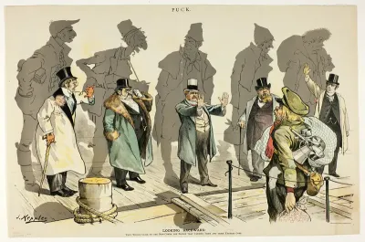 Looking Backward, from Puck