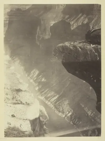 Looking South into the Grand Cañon, Colorado River, Sheavwitz Crossing