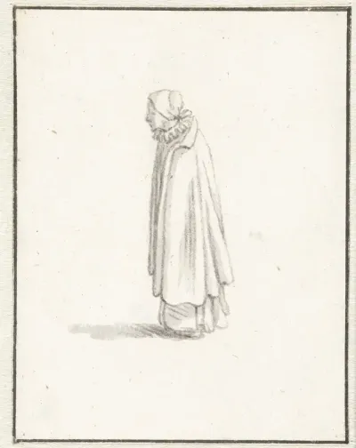Lopende vrouw