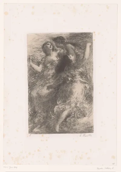 L’Or du Rhin. Scène I. Les Filles du Rhin