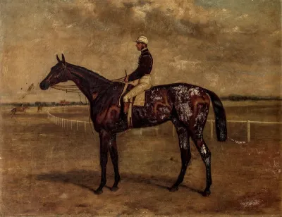 Lord Clifden with jockey up