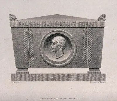 Lord Nelson's tomb