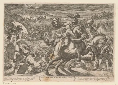 Lot door Abraham bevrijd