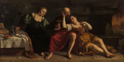 Lot, Drinking with his Two Daughters