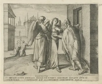 Lot en de twee engelen