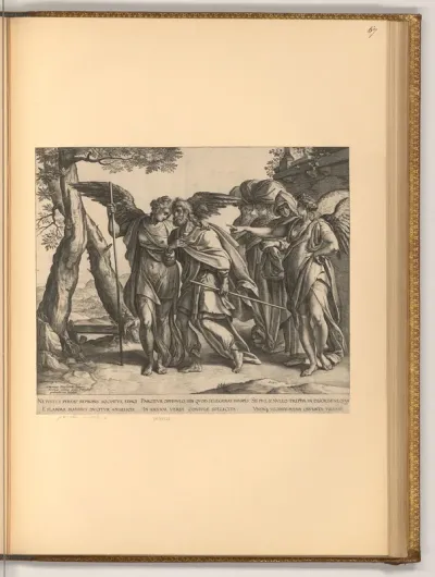 Lot und seine Töchter verlassen Sodom