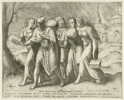 Lot verlaat Sodom
