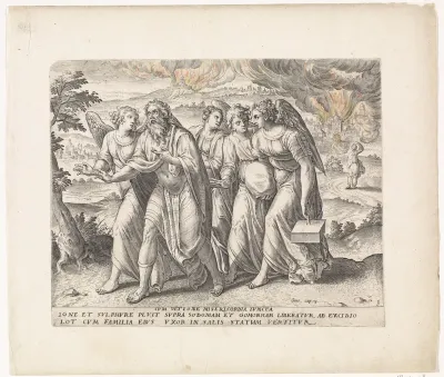 Lot verlaat Sodom