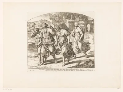 Lot verlaat Sodom