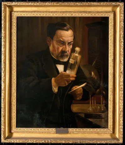 Louis Pasteur, proponent of the 'germ' theory of disease