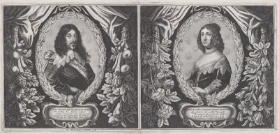 Louis XIII and Anna d'Austriche