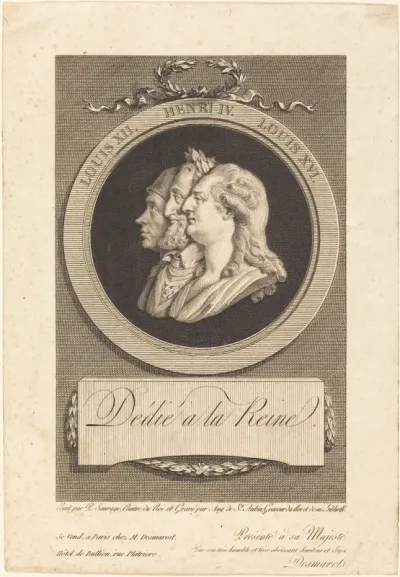 Louis XVI, Henri IV, and Louis XII