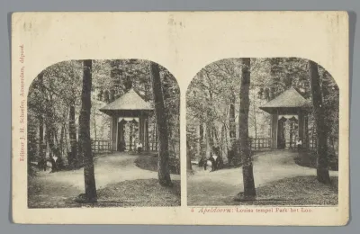 Louisatempel in de tuinen van Paleis Het Loo