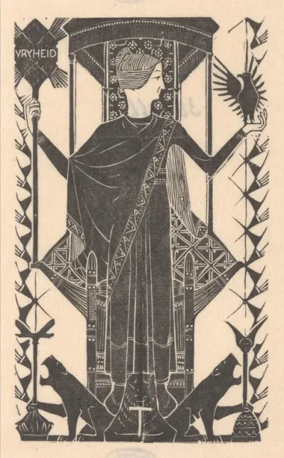 Louise Michel onder baldakijn