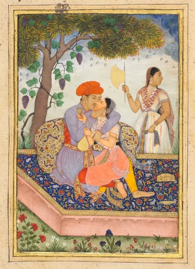 Lovers Embracing