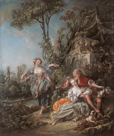 Lovers in a Park