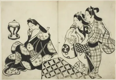 Lovers Leaving a Room