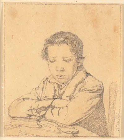 Læsende dreng (Fritz Feilberg)