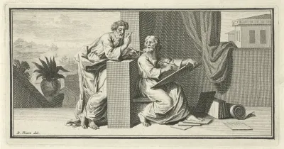 Lucas schrijft zijn evangelie
