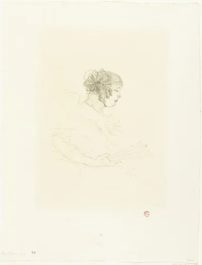 Luce Myrès de profil