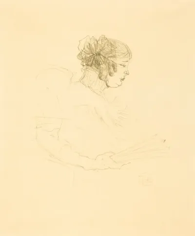 Luce Myres in Profile (Luce Myrès, de profil)