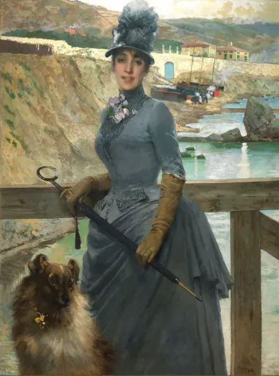 Lucia Vecchi, daughter of the writer Jack La Bolina