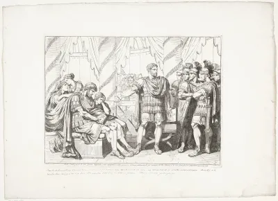 Lucius Aemilius Paulus I en de koning van Perzië