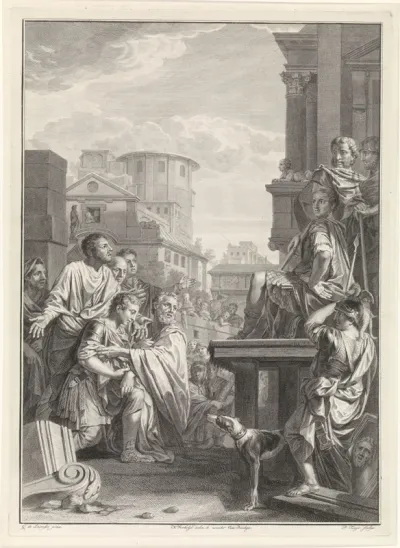 Lucius Papirius vergeeft Fabius Maximus