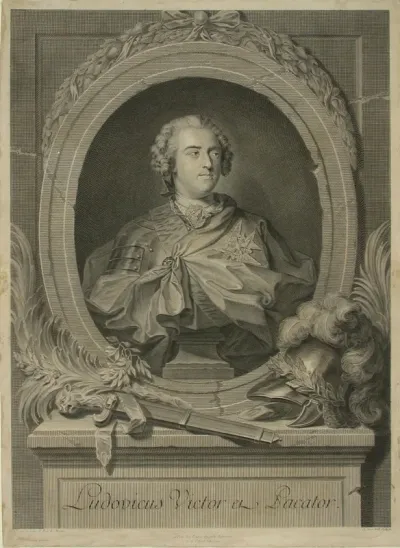 Ludvig XV:n rintakuva