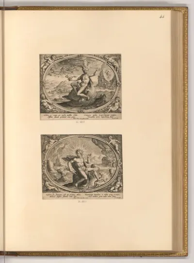 Luft (Allegorie); Feuer (Allegorie)